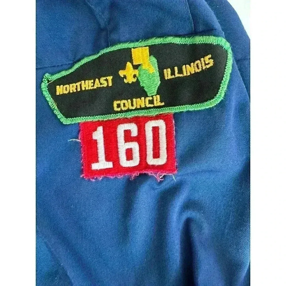 Vintage Boy Scouts of America Cub Scout Uniform Youth Shirt USA Made Size Medium - Picture 3 of 10